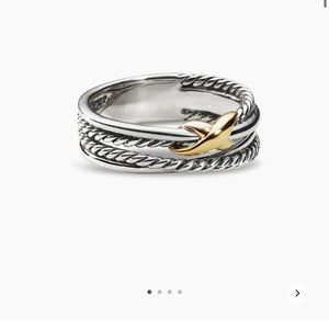 David Yurman Crossover Ring.